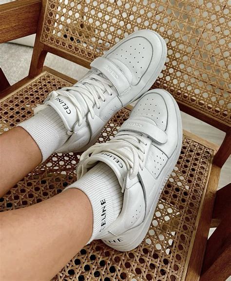 celine white sneakers women.